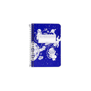 Kittens in Space Pocket Spiral Notebook