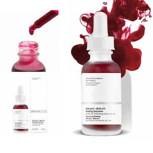 30ml AHA 30% + BHA 2% Face Peeling Solution: Skin Care Serum