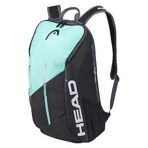 Sporting equipment: HEAD Tour Team Backpack Black/Mint