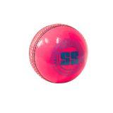 SS Leather Cricket Ball County - Pink