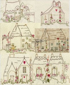 Internet only: Thimblestitch ~"The Village Square"~ Set 2 ~Patterns