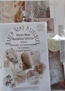 Hare's Nest Stitchery ~ Rambling Stitcher ~ Purse kit