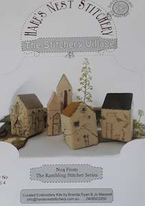 Hare's Nest Stitchery ~ The Stitchery Village ~ Curated Kit & Pattern