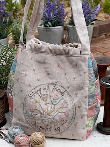 Hatched & Patched~ Love To Sew Drawstring Bag Pattern