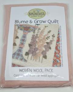 Woven wool pack for the Blume & Grow Quilt~The Birdhouse