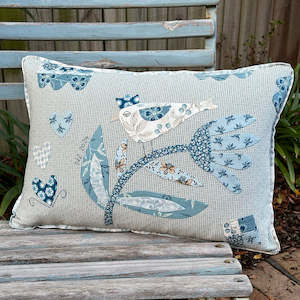 Internet only: "The Twitcher Applique Cushion" Pattern~ The Birdhouse