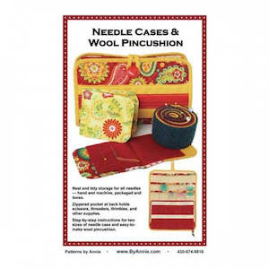 "Needle Cases & wool Pincushion" pattern-byannie