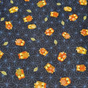 Daikan~Owls~ Japanese fabric