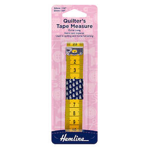 Quilters Tape Measure – Extra Long