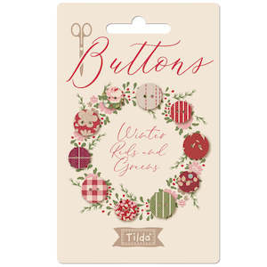 Tilda Creating Memories~ Button Pack~Winter