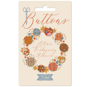 Tilda Creating Memories~ Button Pack~Autumn