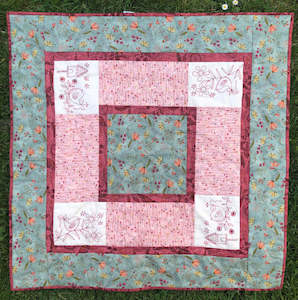 Gail Pan~All a Twitter~ table topper pattern