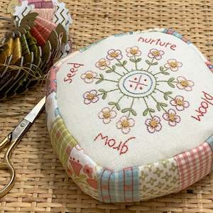 Internet only: The Birdhouse Blooming Lovely Pincushion Pattern ~ Blume & Grow