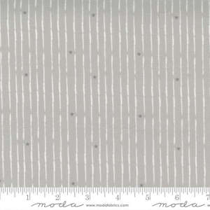 Little Ducklings ~Paper + Cloth~ stripes & stars~ grey