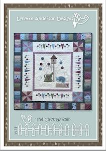 Lynette Anderson~ Cat's Garden- pattern