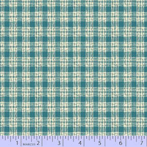 Garden Getaway By Calico Patch Designs~ Plaid Blue