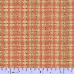 Garden Getaway By Calico Patch Designs~ Plaid Orange