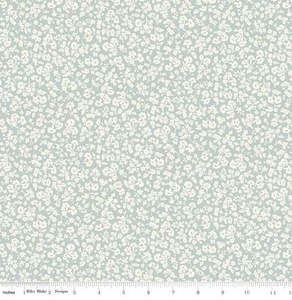 Liberty Fabrics - Denim Florals~Dainty Meadow C