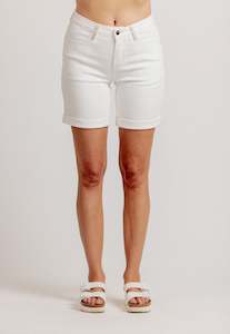 Womenswear: Pip Jean Short  White