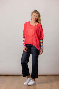 Womenswear: TORI TOP COBALT PINK