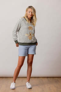 Queen bee Sweat Stripe