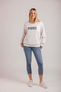 Womenswear: Moss Sweat Grey Marle