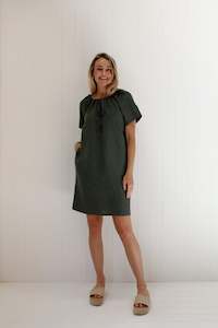 Womenswear: Maison Dress Pine Green