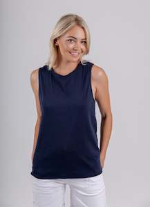 Staple Tank Blue