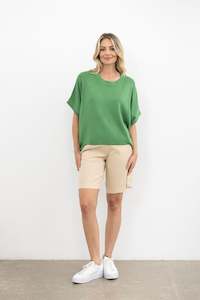 Womenswear: Ella Summer knit - Green