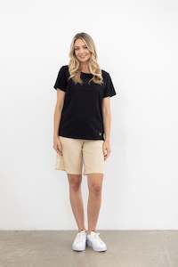 Womenswear: Logo Tee Black