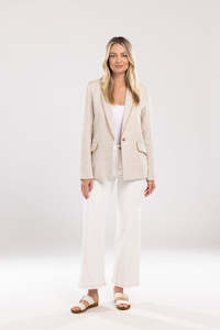 Womenswear: Ivy Blazer Natural