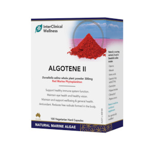 Health supplement: InterClinical Wellness Algotene 180 Caps