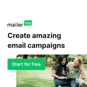 Internet publishing and broadcasting: MailerLite Minimalist Journeys