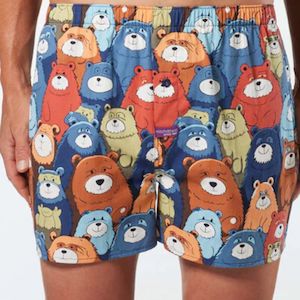 Mitch Dowd Funny Bears Cotton Boxer – Playful Comfort & Style