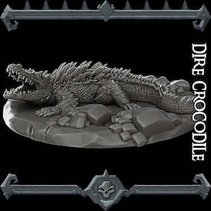 Rpgmm Animal: Dire Crocodile