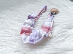 Frilly Dummy Clip in Lilac Check