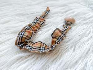 Dummy Clips: Frilly Dummy Clip in London Plaid