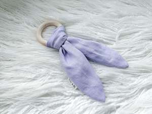 Bunny Ear Teether in Lilac