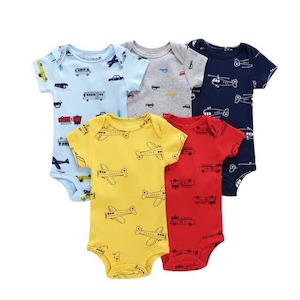 Baby Boy Summer Rompers & Bodysuit