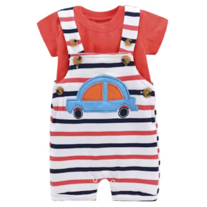 Baby Boy Two piece Romper Set