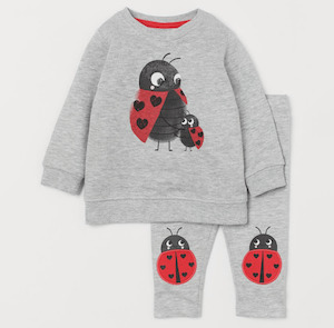 Sweatshirt and pants children's two piece Boys clothing set