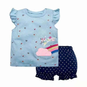 Girls Summer Clothing Set