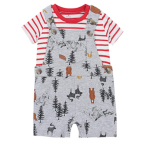 Baby Boy Two piece Romper Set