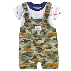 Two piece  kids boys clothing Outfits 100% Cotton