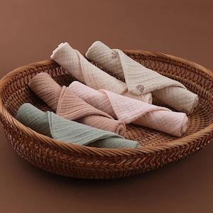 Newborn: Baby Muslin Face Clothes 5 Piece Set