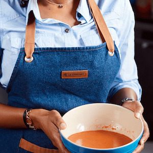 Denim Chef's Apron