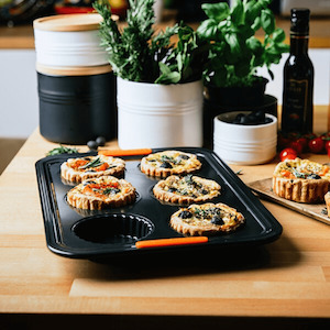 6 Cup/Fluted Tart, Quiche & Pie Tray