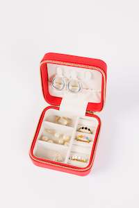 JEWELLERY: Jewellery Box Red - PREORDER DELIVERY DUE EARLY NOVEMBER