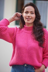 Kaylee Jumper Dark Pink