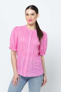 Tees: Bonita Top Bubblegum